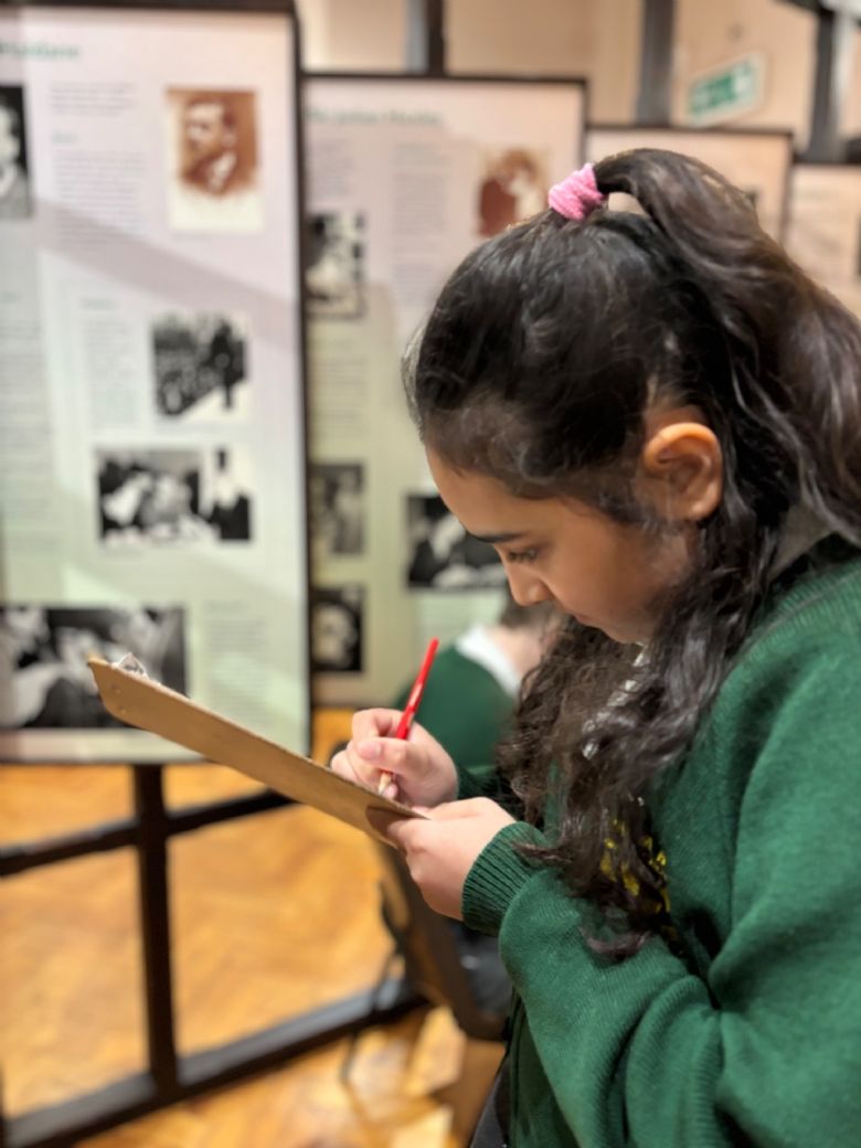 Learning about climate change at Eton College Natural History Museum